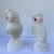Mid-Century Modern Mid Century White Stone Owls - a Pair For Sale - Image 3 of 11
