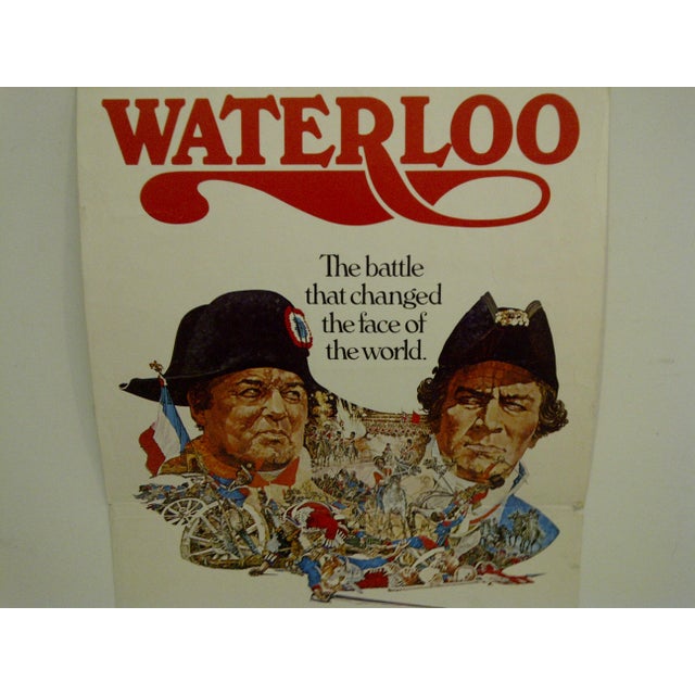 1970 Vintage Movie Poster of "Waterloo" Chairish