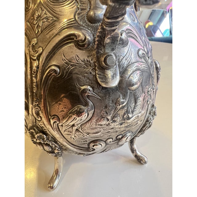 Art Nouveau Silver Coffee Pot, 1915 For Sale - Image 4 of 10