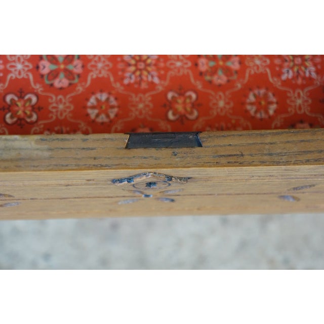 Antique Victorian Eastlake Oak & Ash Four Drawer Spoon Carved Dresser Chest 38" For Sale - Image 11 of 18