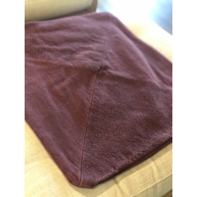 Textured raisin color! Could use these covers for your bed, sofa, or chairs! High quality Parachute home Discontinued!...