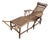 Antique Chinese Bamboo Reclining Chair, 1920's For Sale