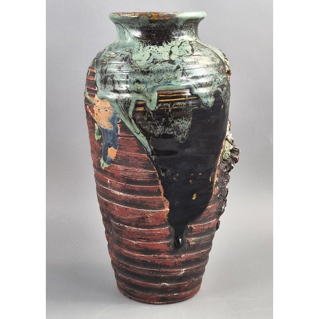 Japanese Meiji-Taisho Sumida Gawa Vase by Hiroshi, 1890s For Sale - Image 4 of 12