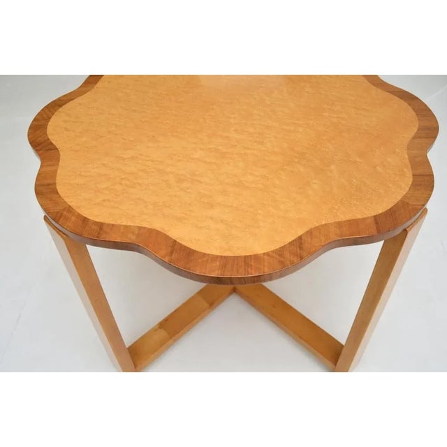 Art Deco Birds Eye Maple Nesting Tables, 1930s, Set of 5 For Sale - Image 10 of 13