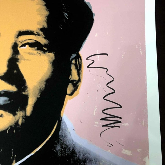 1990s After Andy Warhol "Mao Zedong" Lithograph For Sale - Image 4 of 10