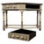 Antique 20th Century English Country House Oak Console Table For Sale - Image 3 of 12