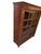 Traditional 1990s Ethan Allen Townhouse Sliding Door China Cabinet Display Curio Bookcase Hutch For Sale - Image 3 of 18
