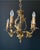Metal Vitnage Chandelier in Bronze, 1960s For Sale - Image 7 of 13