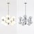 Vintage Chandelier with Polished Chrome Frame, 1970s For Sale - Image 6 of 6