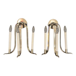 Mid-20th Century Pair Art Deco Period Sconces Germany For Sale