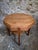 Brown Antique Art Deco Amsterdam School Oak Side Table, 1935 For Sale - Image 8 of 17