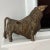 Brown Mid Century Brutalist Ceramic Bull For Sale - Image 8 of 12