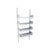 Metal 606 Wall Shelf in Aluminum by Dieter Rams for Vitsoe For Sale - Image 7 of 7