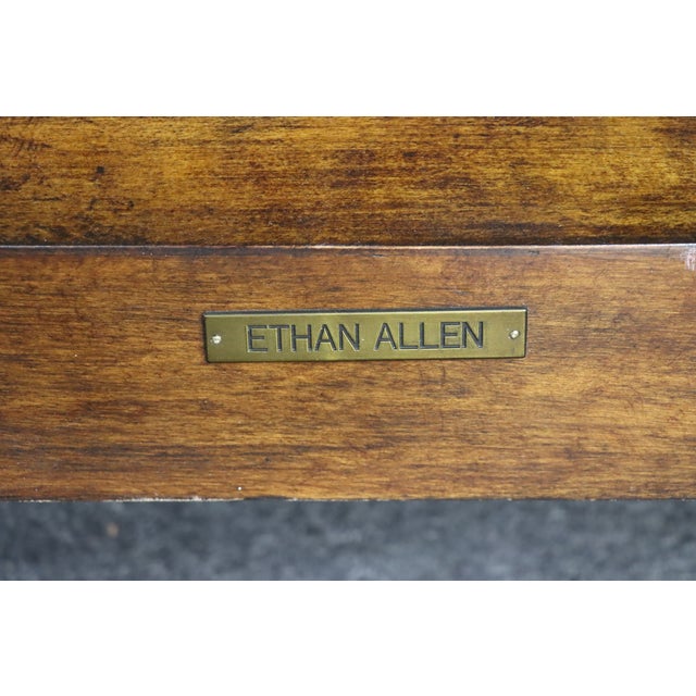 Ethan Allen Wooden Pedestal Column For Sale In Philadelphia - Image 6 of 10