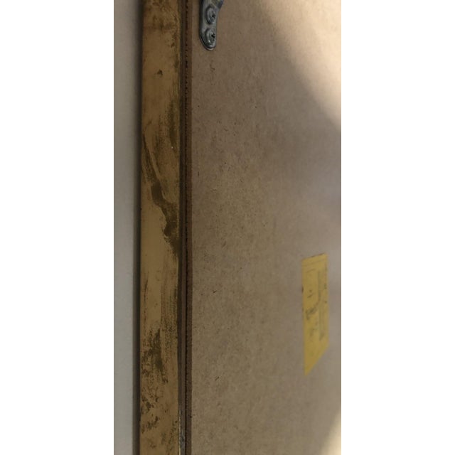 Vintage La Barge Chinoiserie-Style Black and Gold Mantel Mirror For Sale In New York - Image 6 of 8