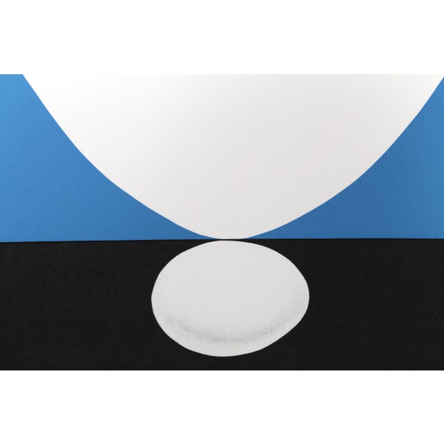 Balancing Act by Clarence Holbrook Carter 1976 Serigraph, signed in pencil Of AP 30 35 in. x 26 in. (88.9 cm x 66.04 cm)