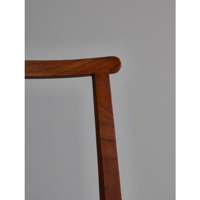 Leather Dining Chairs by Teak & Niger attributed to Børge Mogensen, Denmark, 1939, Set of 6 For Sale - Image 16 of 18