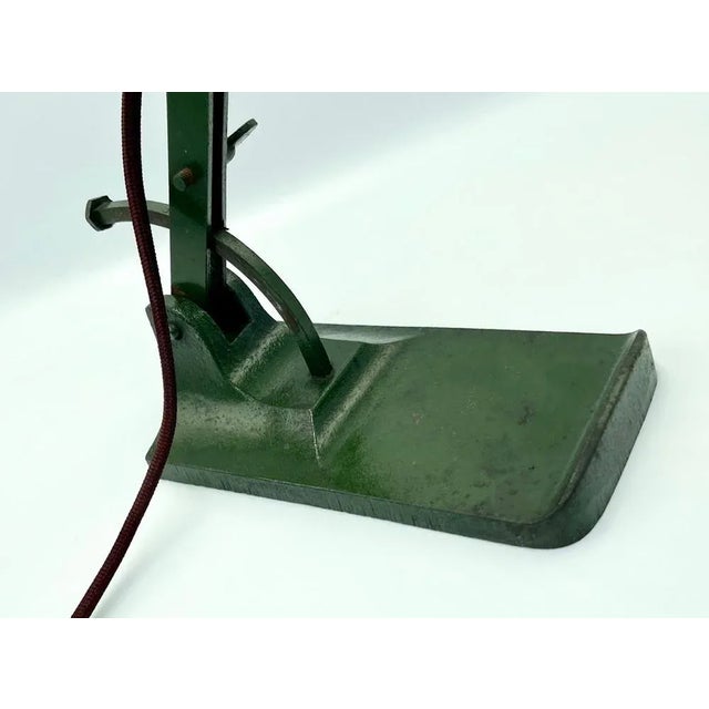 1940s Vintage Bankers Desk Lamp from Astral, 1940s For Sale - Image 5 of 9