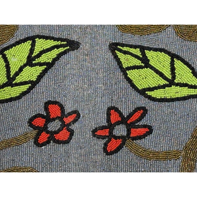 Yoruba Design Nigerian African Beaded Chair For Sale - Image 11 of 12