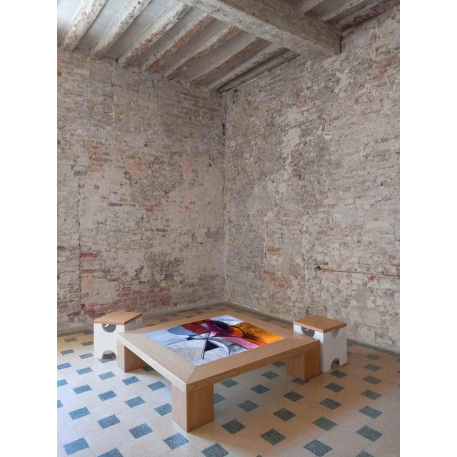Contemporary Disegno Tre Table by Meccani Studio for Meccani Design For Sale - Image 3 of 5