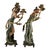 Art Nouveau Candleholders with Flowers, 1900, Set of 2 For Sale - Image 4 of 12