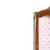Furniture - Louis XV style display case. French; made of mahogany wood; with glazed sides and door; panels painted with...