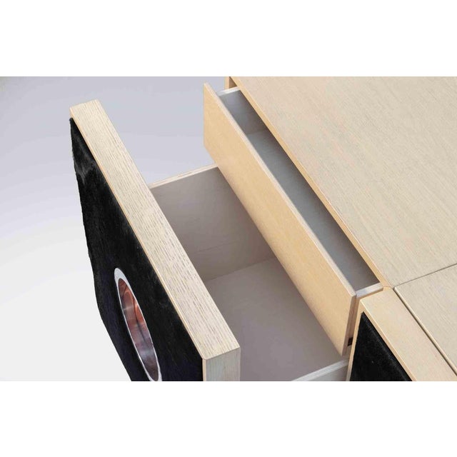 2000 - 2009 Chests of Drawers in Pony Skin by Roberto Cavalli, 2000s, Set of 2 For Sale - Image 5 of 7