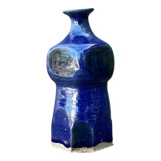 Vintage Original Studio Pottery Vase For Sale