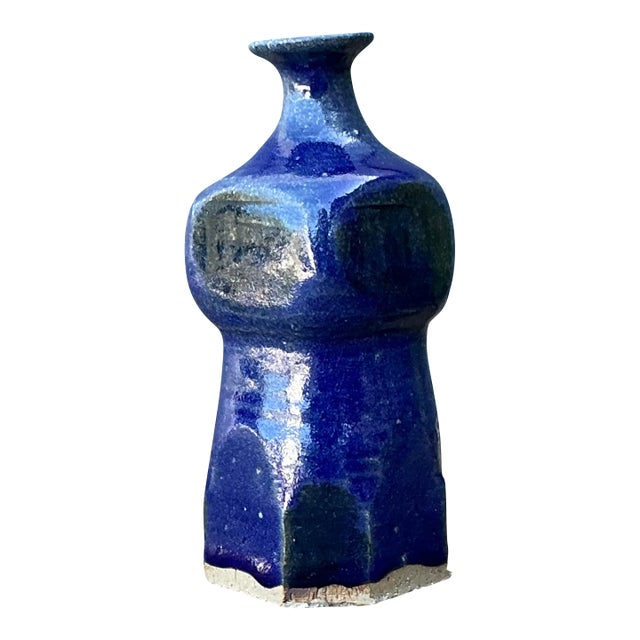 Vintage Original Studio Pottery Vase For Sale