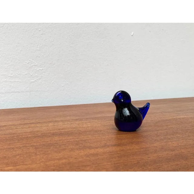 Mid-Century Swedish Glass Bird From Bosse, 1960s For Sale - Image 9 of 13