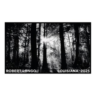 Robert Longo Untitled (Hercynian) Official Exhibition Poster For Sale