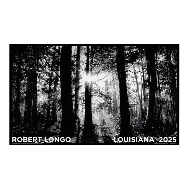 Robert Longo Untitled (Hercynian) Official Exhibition Poster For Sale