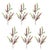 Rustic Burgandy Berry Foliage Spray (Set of 6) For Sale - Image 3 of 3