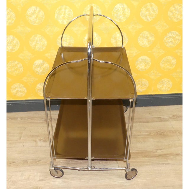 Vintage Bar Cart from Bremshey & Co., 1960s For Sale - Image 6 of 12