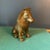 1960s Vintage Brass Collie Shepard Dog For Sale - Image 5 of 5