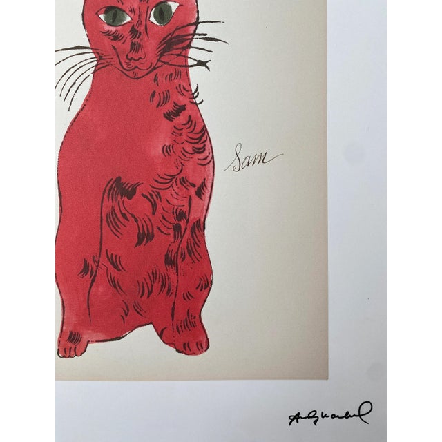 After Andy Warhol, Sam , 1980s, Lithograph For Sale - Image 4 of 8