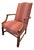 Upholstered Lolling Chair For Sale