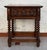 Spanish Carved Wood Side Table, Mid 20th-Century For Sale - Image 10 of 12