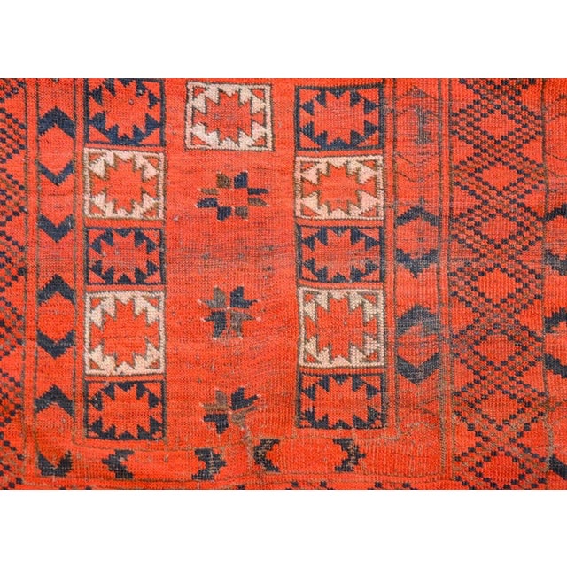 Mid 19th Century Gorgeous Early 20th Century Ersari Rug For Sale - Image 5 of 10