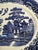 English Antique, English, Blue Willow Pattern, Platter Late 1800s For Sale - Image 3 of 7