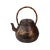 Antique Gilt Inlay Rosewood Kettle or Teapot With Butterflies and Flowers, 19th Century For Sale - Image 13 of 13