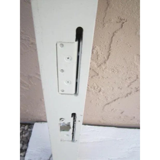 1980s Coastal Style White Shutter Twin Headboards - a Pair For Sale In Naples, FL - Image 6 of 13