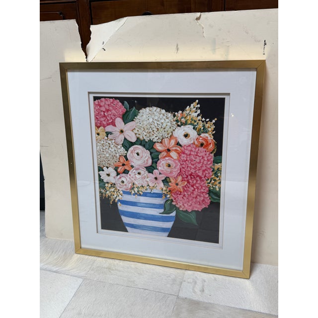 Art Nouveau Wendover Art Group First Blush #3 Print, Framed For Sale - Image 3 of 12