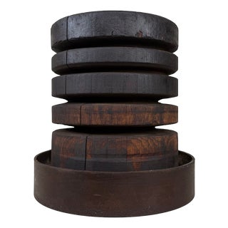 Japanese Industrial Wooden Object, 1930s-1950s For Sale