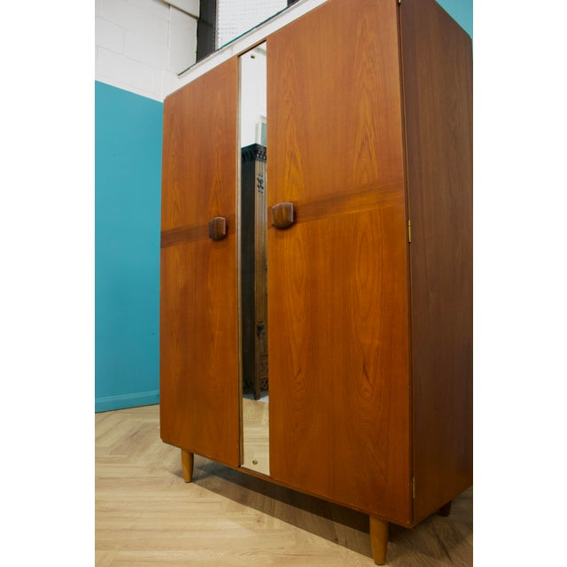 1960s Mid-Century Modern Teak Wardrobe from Stonehill, 1960s For Sale - Image 5 of 8