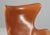Egg Chair in Leather attributed to Arne Jacobsen for Fritz Hansen, 2010s For Sale - Image 3 of 10