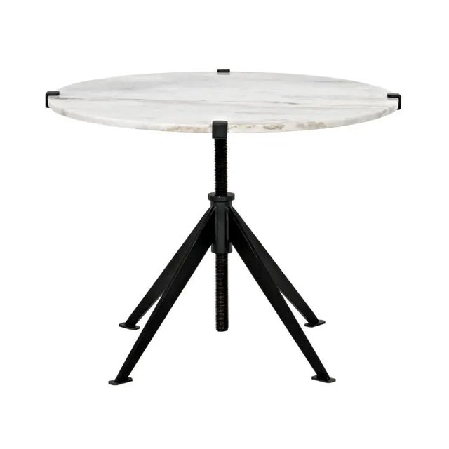 Mid-Century Modern NOIR Edith Adjustable Side Table, Large For Sale - Image 3 of 6