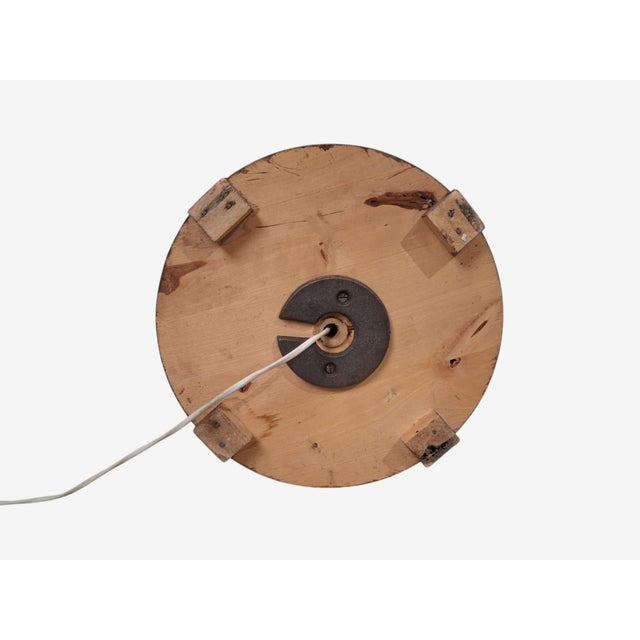 1930s Swedish Art Deco, Adjustable Floor Lamp, Birch, Metal For Sale - Image 11 of 11