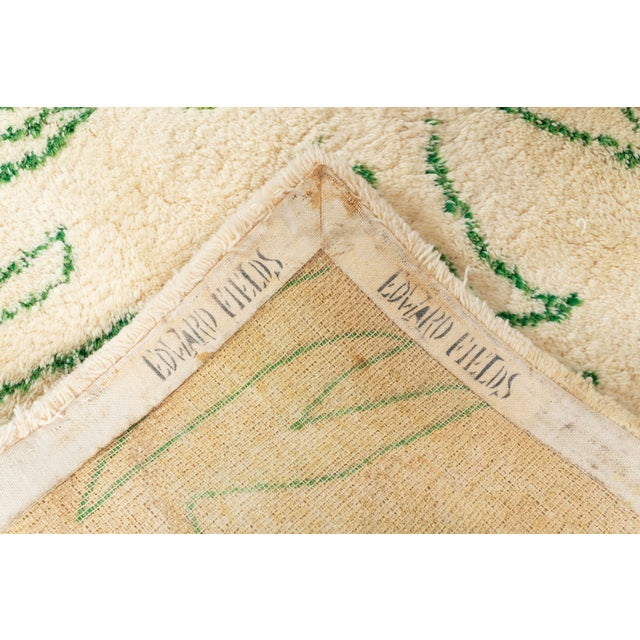 Edward Fields Rug in Cream & Green Chairish