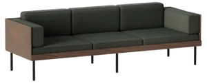 Dusty Green Cut Sofa by Kann Design